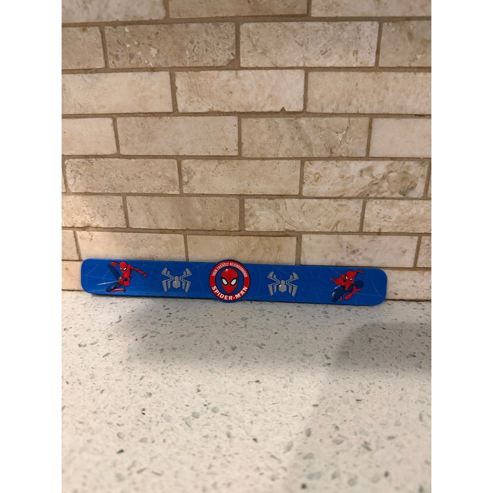 2024 Disney Parks Marvel Spider-Man Slap Bracelet (Blue)